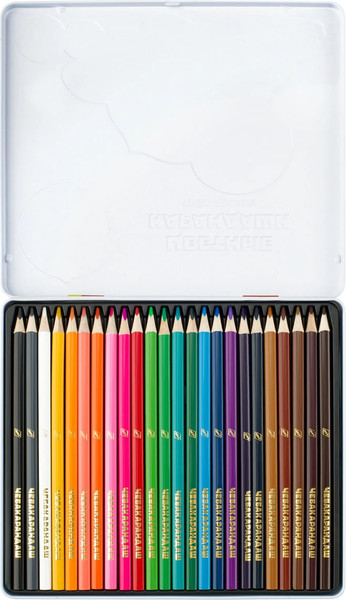 Изображение товара Набор цветных карандашей Мульти-пульти Чебурашка / CPЧБ_53000 (24цв)