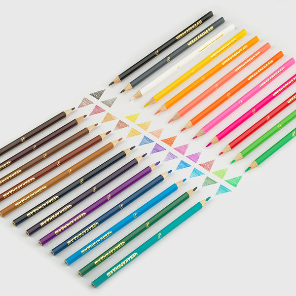 Изображение товара Набор цветных карандашей Мульти-пульти Чебурашка / CPЧБ_53000 (24цв)