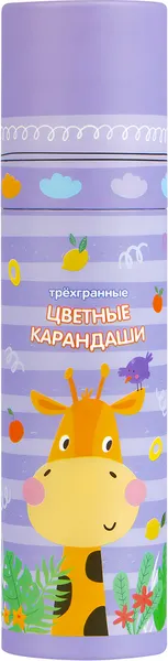 Изображение товара Набор цветных карандашей Мульти-пульти Друзья енота / CP_54164 (24цв)
