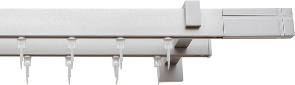 Изображение товара Карниз для штор Эскар Хай Тек Кросс 2-рядный / 4213200 (2м, сатин)