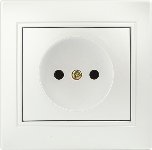 Изображение товара Розетка INTRO Plano 1-201-06 / Б0053869 (перламутр)