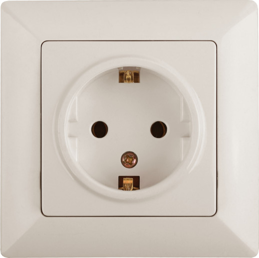 Изображение товара Розетка INTRO Solo 4-206-04 / Б0053684 (шампань)