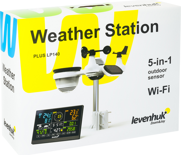 Изображение товара Метеостанция цифровая Levenhuk Wezzer Plus LP140 / 82876