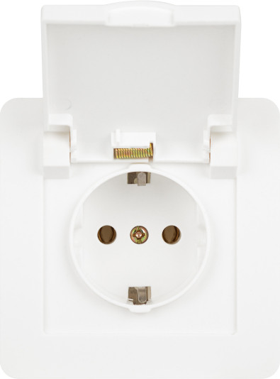 Изображение товара Розетка INTRO Style 7-203-01 / Б0060639 (белый)