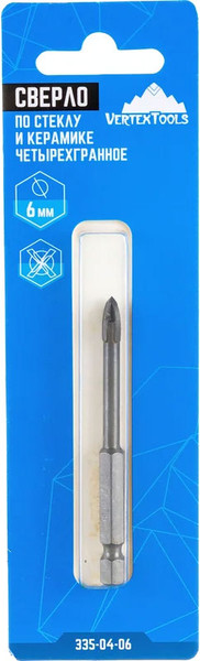 Изображение товара Сверло Vertex Tools 335-04-06