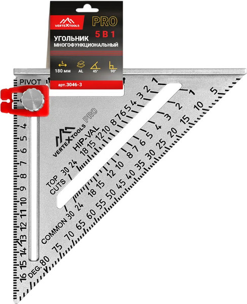 Изображение товара Угольник Vertex Tools 3046-3
