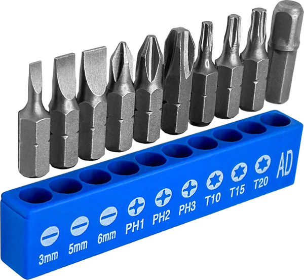 Изображение товара Отвертка Vertex Tools С набором бит 0052-11