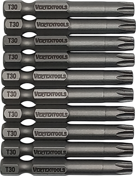Изображение товара Набор бит Vertex Tools БТ-Т30-50 (10шт)