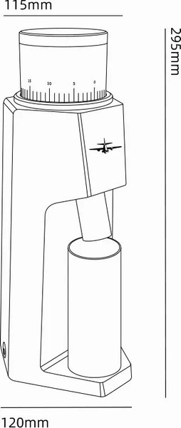 Изображение товара Кофемолка MHW-3BOMBER Sniper 100-240V / G6152B-OS (черный)