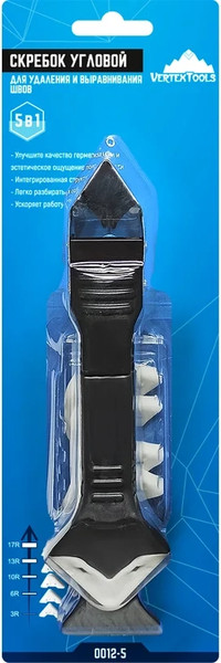Изображение товара Скребок малярный Vertex Tools Для выравнивания швов 0012-5