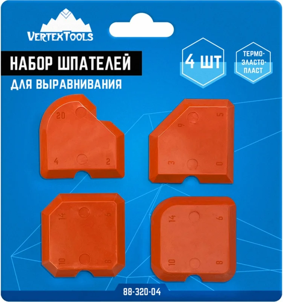 Изображение товара Набор шпателей Vertex Tools 88-320-04 (4шт)