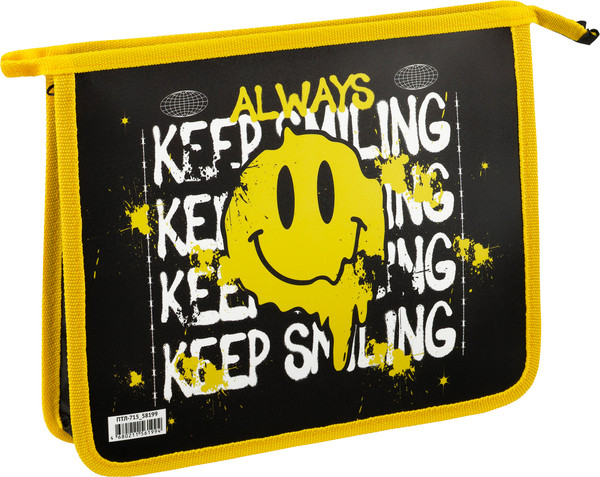 Изображение товара Папка для тетрадей ArtSpace Keep Smiling / ПТЛ-715_58199