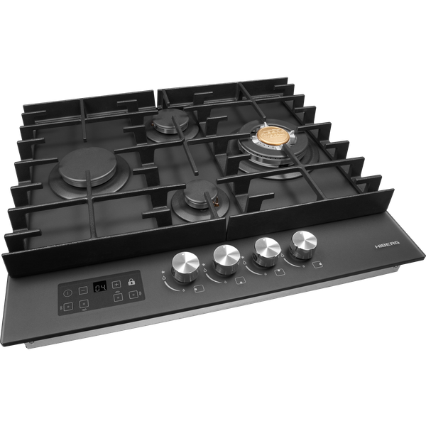 Изображение товара Газовая варочная панель Hiberg VM 6245 Gr