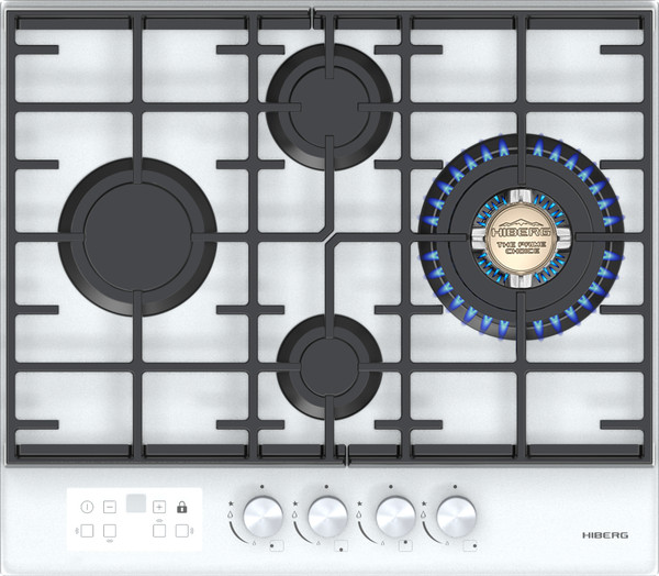 Изображение товара Газовая варочная панель Hiberg VM 6245 W