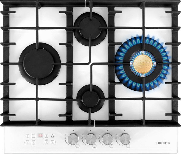 Изображение товара Газовая варочная панель Hiberg VM 6145 W