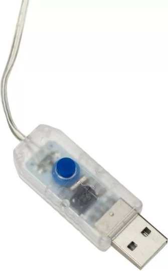 Изображение товара Светодиодная гирлянда Neon-Night Дождь из росы 315-996 (6x3м, теплый белый)