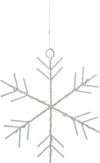 Изображение товара Световой занавес Neon-Night Из росы с фигурами Снежинок / 315-845 (1.5x1.15м, белый)