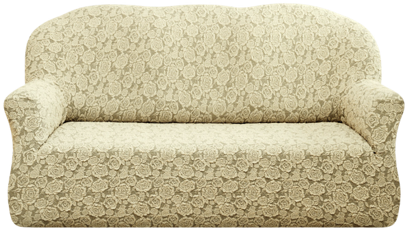 Изображение товара Чехол на 2-х местный диван Vip Camilla 10096/1906 (кофе с молоком)