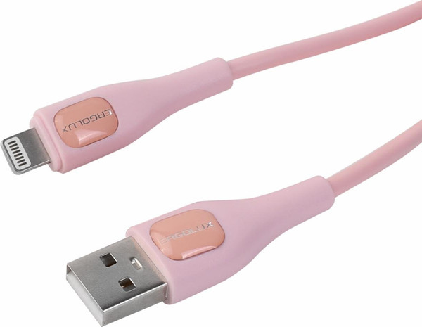 Изображение товара Кабель Ergolux ELX-CDC03-C14 (розовый)