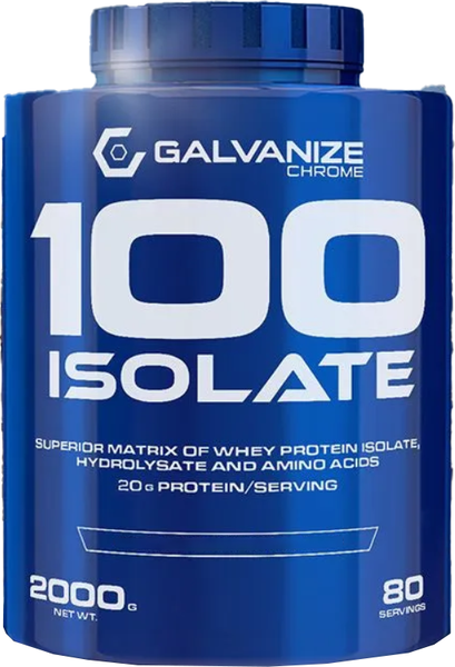 Изображение товара Протеин Galvanize 100 Изолят (2кг, клубника)