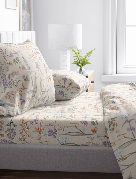 Изображение товара Простыня Samsara Home Полевые цветы на резинке 200x160 П160Пр-5