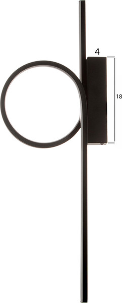 Изображение товара Бра BayerLux Леона 10385982 (черный)