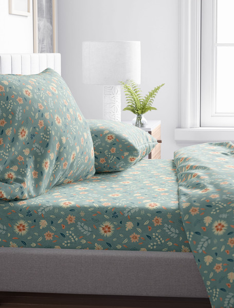 Изображение товара Комплект наволочек Samsara Home Мелкий цветочек 70x70 ПК7070Н-4