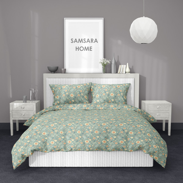 Изображение товара Комплект наволочек Samsara Home Мелкий цветочек 70x70 ПК7070Н-4