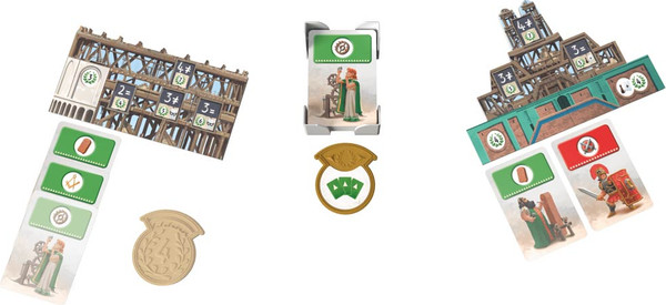 Изображение товара Дополнение к настольной игре Asmodee 7 Чудес. Архитекторы. Медали / БП-00005707