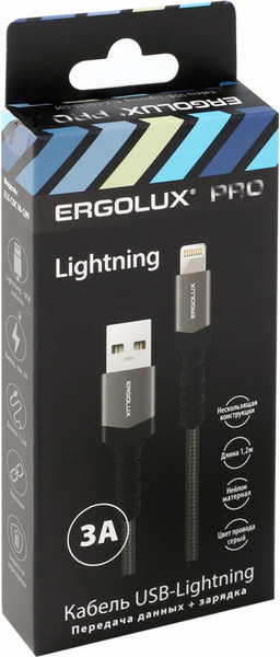 Изображение товара Кабель Ergolux ELX-CDC10-C09 (серый)