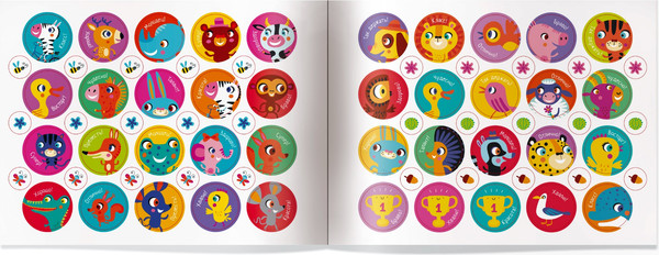 Изображение товара Развивающая книга Айрис-пресс IQ игры с наклейками. Забавные зверюшки. 4-7 лет (мягкая обложка)