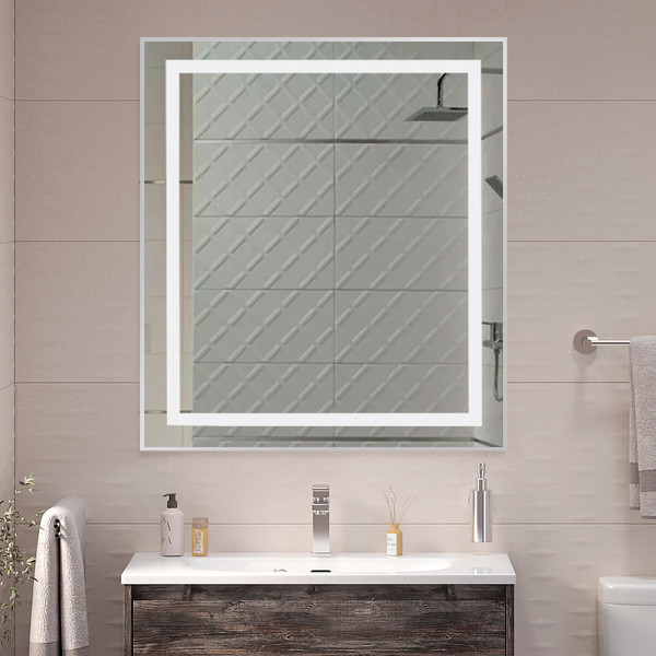 Изображение товара Зеркало BelBagno SPC-KRAFT-700-800-SENS-AL