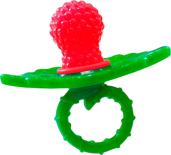 Изображение товара Прорезыватель для зубов Крошка Я Ягодка-пустышка / 2825253 (красный)