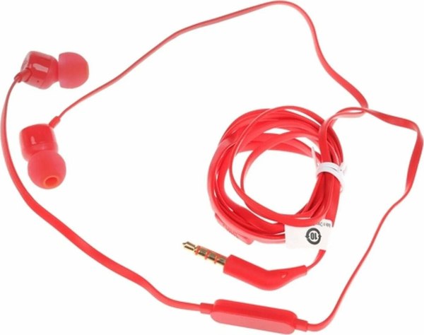 Изображение товара Наушники-гарнитура JBL Tune 110 / JBLT110RED (красный)
