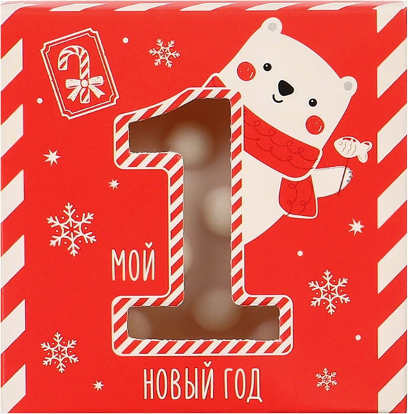 Изображение товара Развивающая игрушка Крошка Я Тактильный мячик. Первый Новый год / 9750230