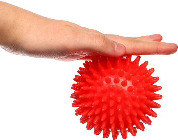 Изображение товара Развивающая игрушка Крошка Я Мяч массажный / 4386069 (красный)