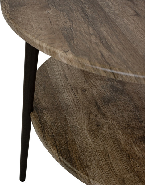 Изображение товара Журнальный столик Мебелик BeautyStyle 29 (дуб крымский состаренный/эбеновое дерево)