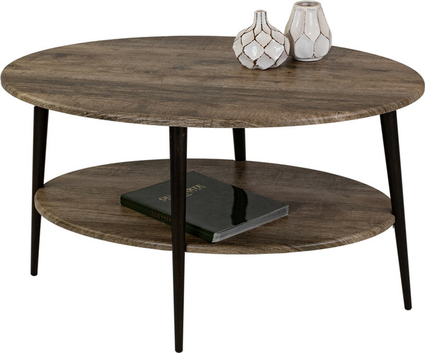 Изображение товара Журнальный столик Мебелик BeautyStyle 29 (дуб крымский состаренный/эбеновое дерево)