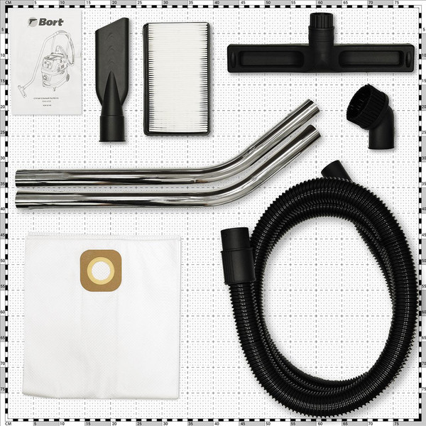 Изображение товара Профессиональный пылесос Bort BAX-600E (93418149)