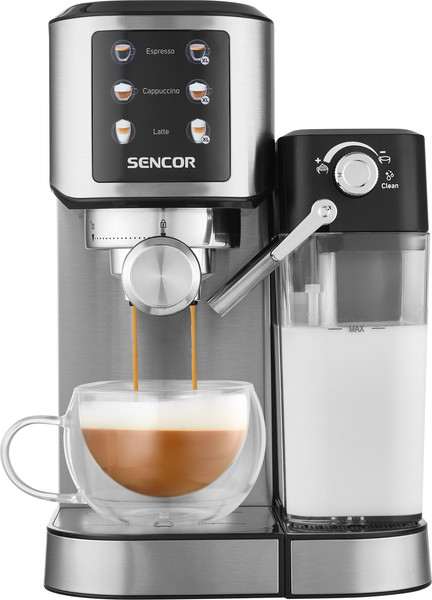 Изображение товара Кофеварка эспрессо Sencor SES 4910 SS