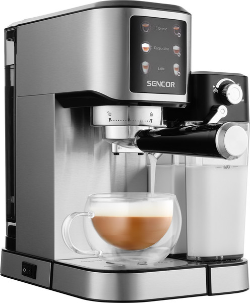 Изображение товара Кофеварка эспрессо Sencor SES 4910 SS