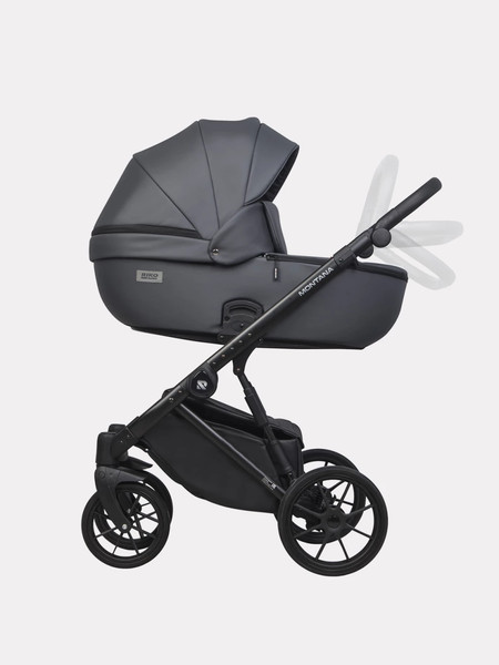 Изображение товара Детская универсальная коляска Riko Montana Ecco 2 в 1 (24, Graphite)