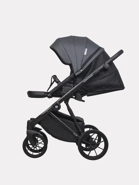 Изображение товара Детская универсальная коляска Riko Montana Ecco 2 в 1 (24, Graphite)