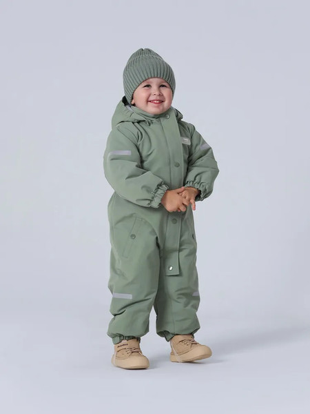 Изображение товара Комбинезон прогулочный детский MOWbaby Alaska / 162/3-86 (Green)