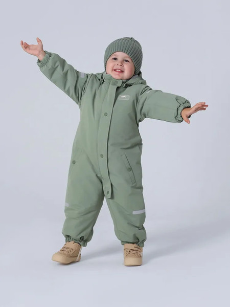 Изображение товара Комбинезон прогулочный детский MOWbaby Alaska / 162/3-86 (Green)