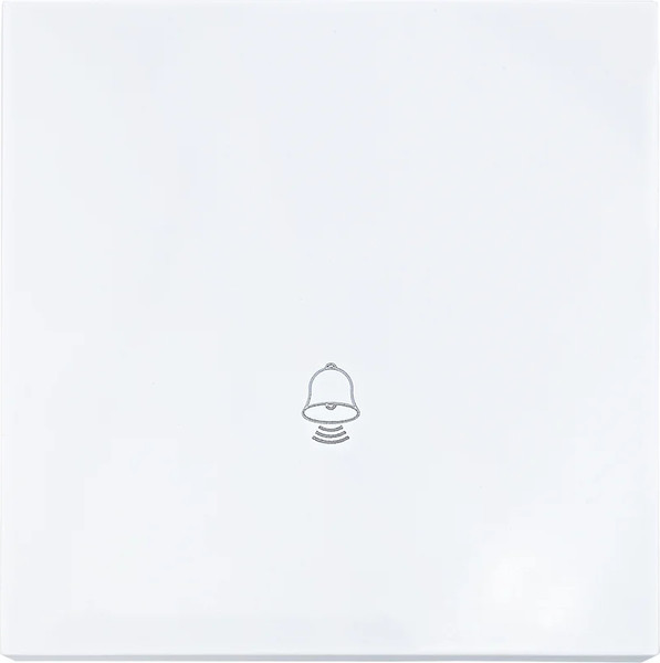 Изображение товара Кнопка звонка Lezard Zima 704-0288-103QC (белый)