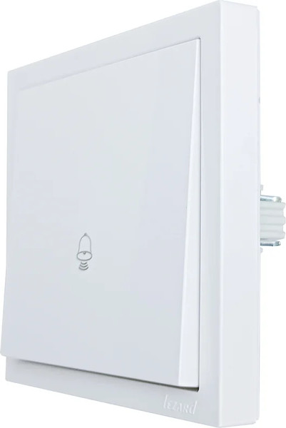 Изображение товара Кнопка звонка Lezard Zima 704-0288-103QC (белый)