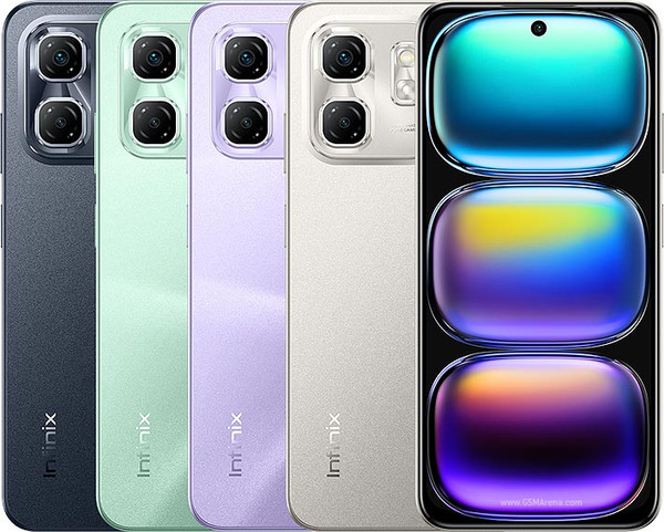 Изображение товара Смартфон Infinix Hot 50i 6GB/128GB (Titanium Grey)