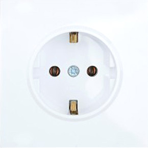 Изображение товара Розетка Lezard Zima 704-0288-122BQC (белый)