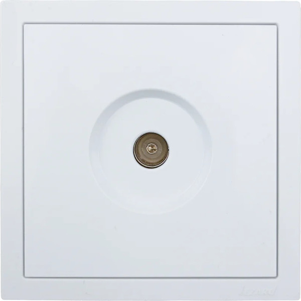 Изображение товара Розетка Lezard Zima 704-0288-129 (белый)